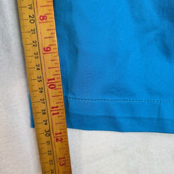 French Dressing Jeans Bermuda Shorts 18 Malibu Blue Stretch Casual Summer - Picture 7 of 8